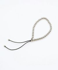 メタルボールコードサージカルステンレスブレスレット