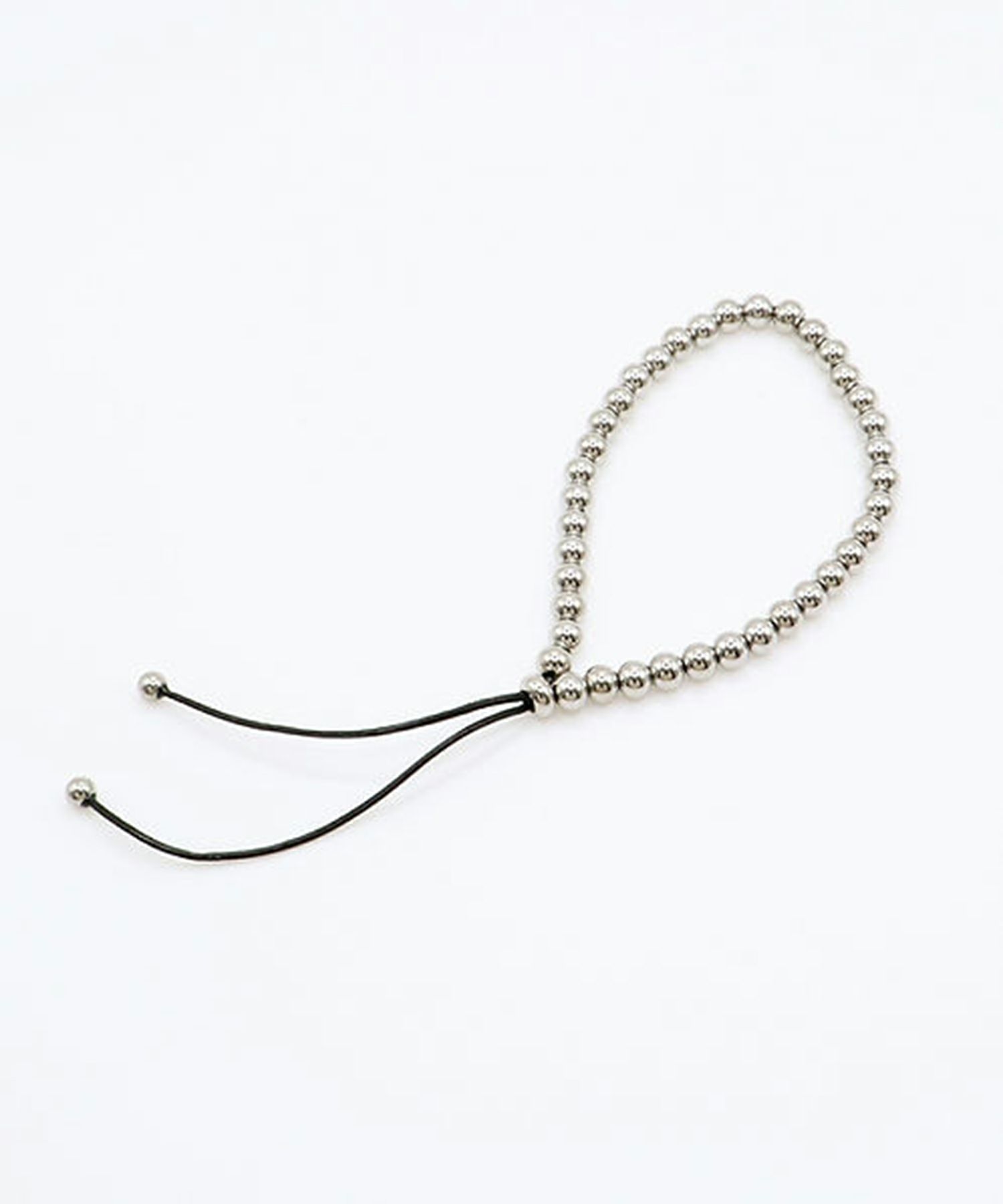 メタルボールコードサージカルステンレスブレスレット