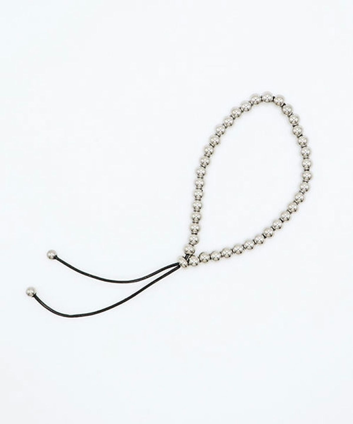 メタルボールコードサージカルステンレスブレスレット