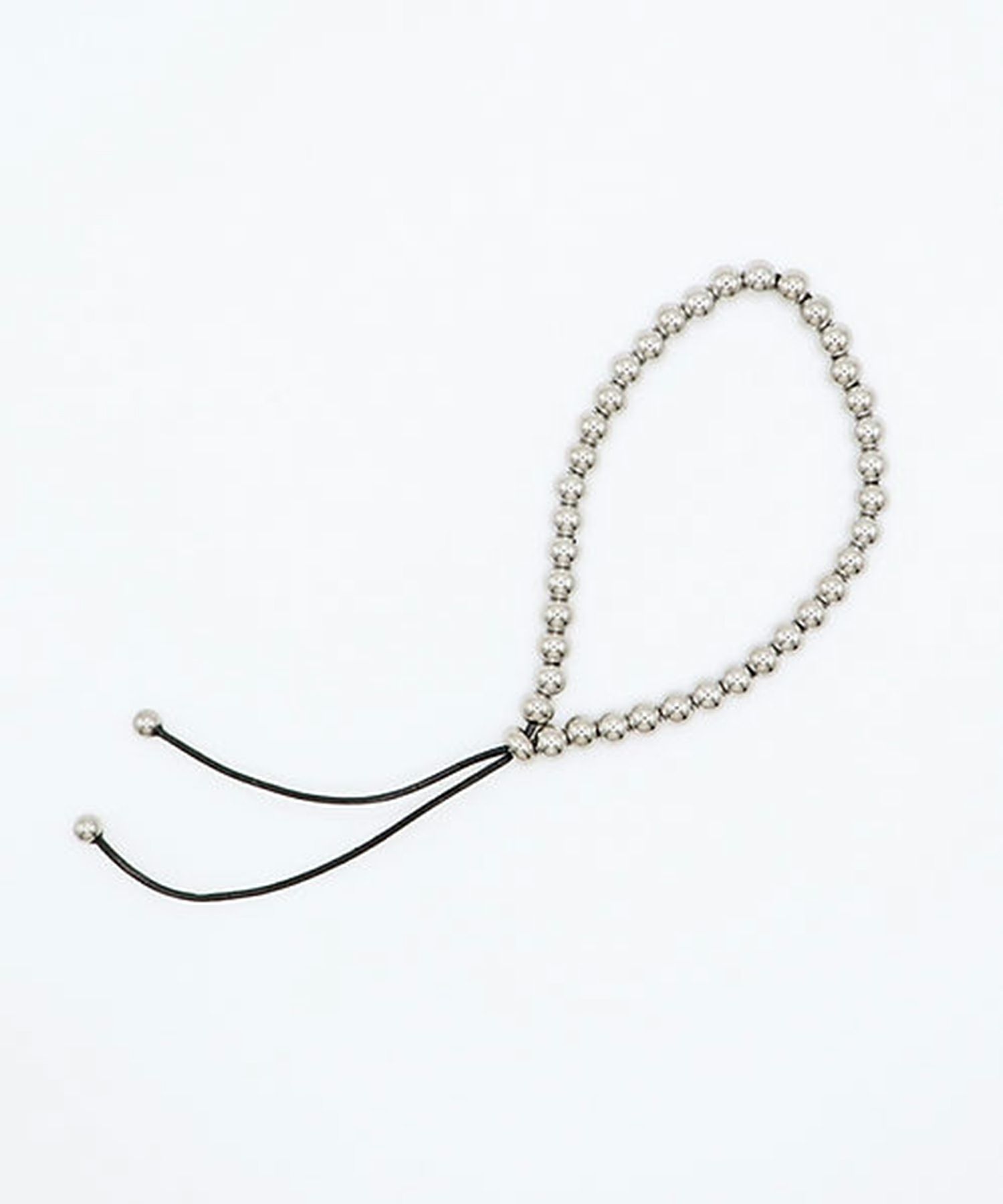 メタルボールコードサージカルステンレスブレスレット