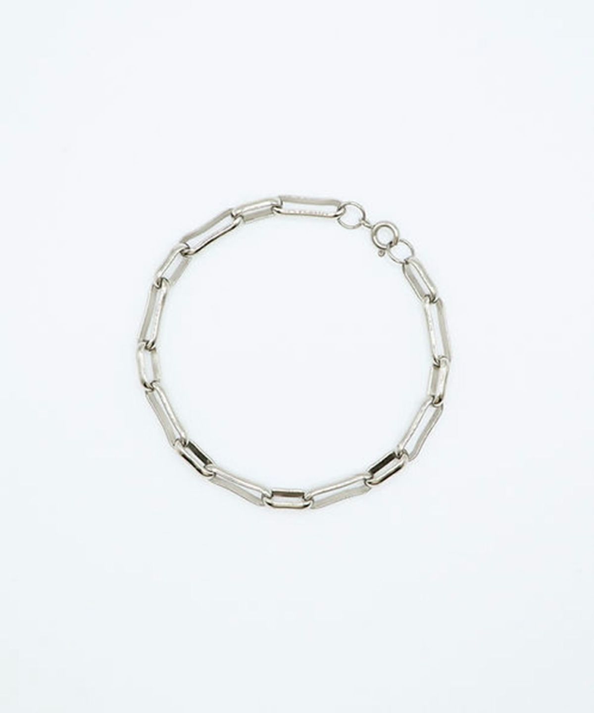 オーバルチェーンステンレスブレスレット