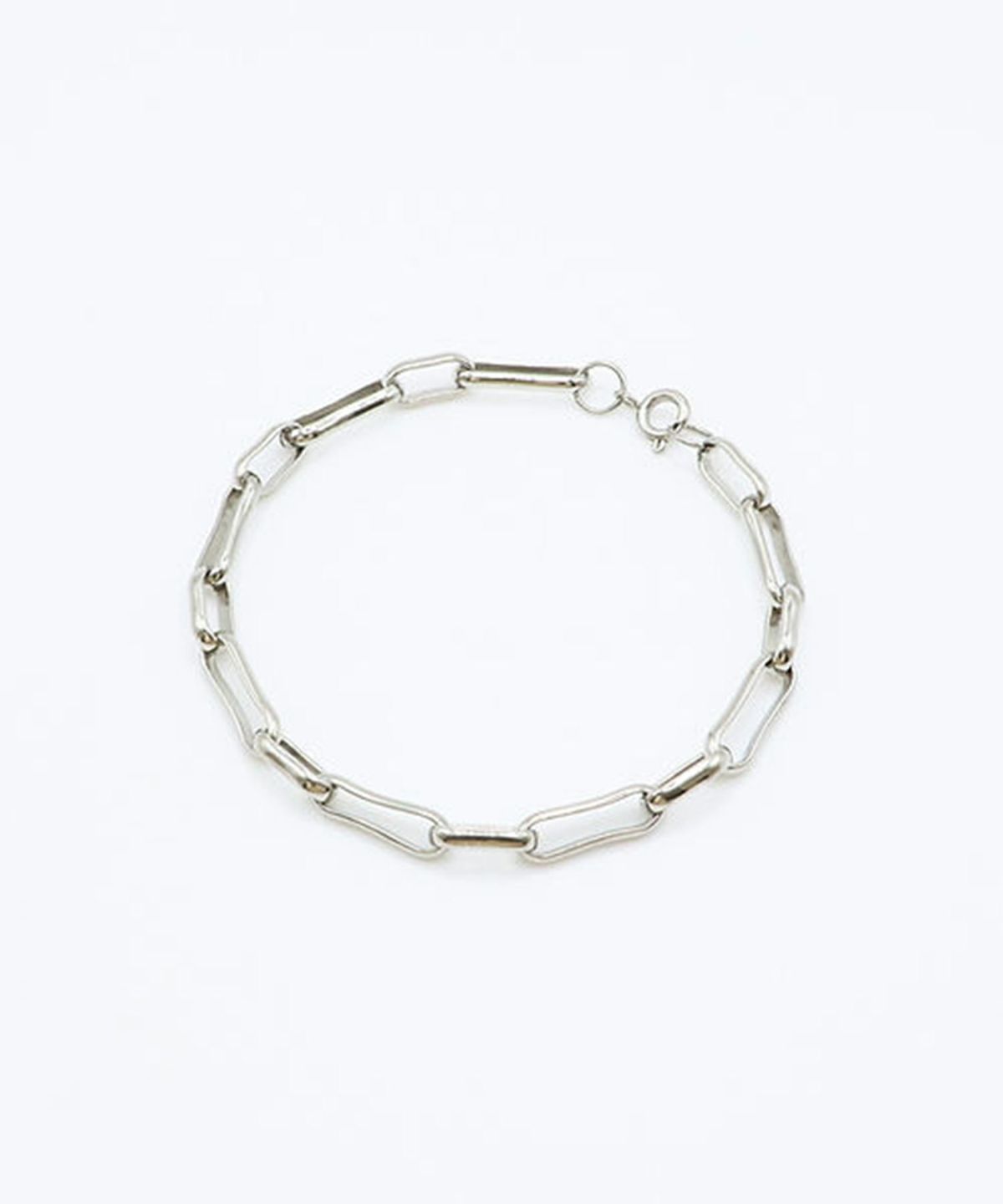 オーバルチェーンステンレスブレスレット