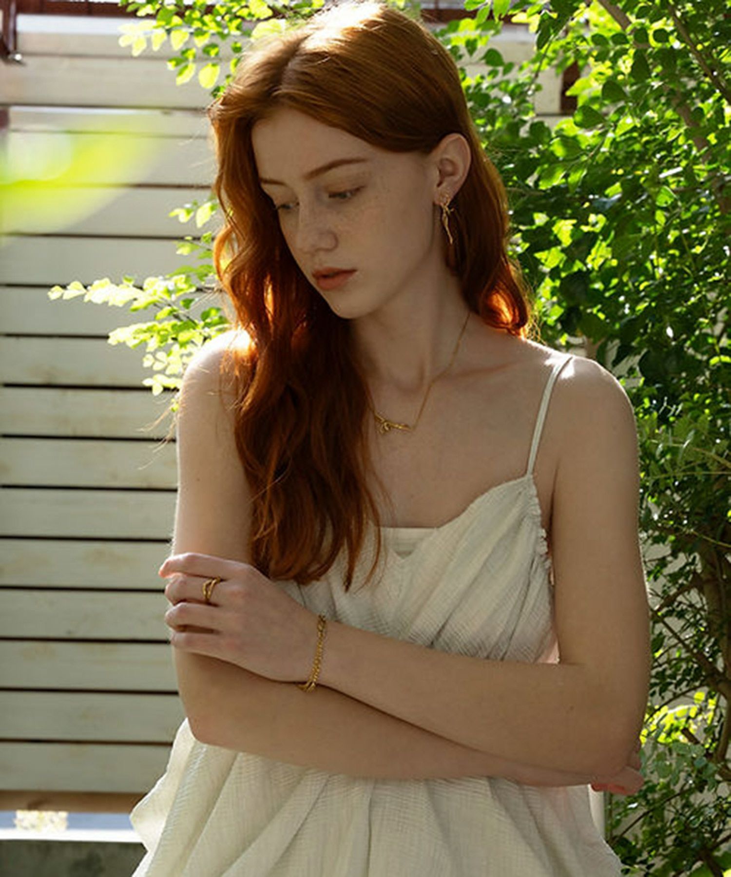 ダブルチェーンサージカルステンレスブレスレット