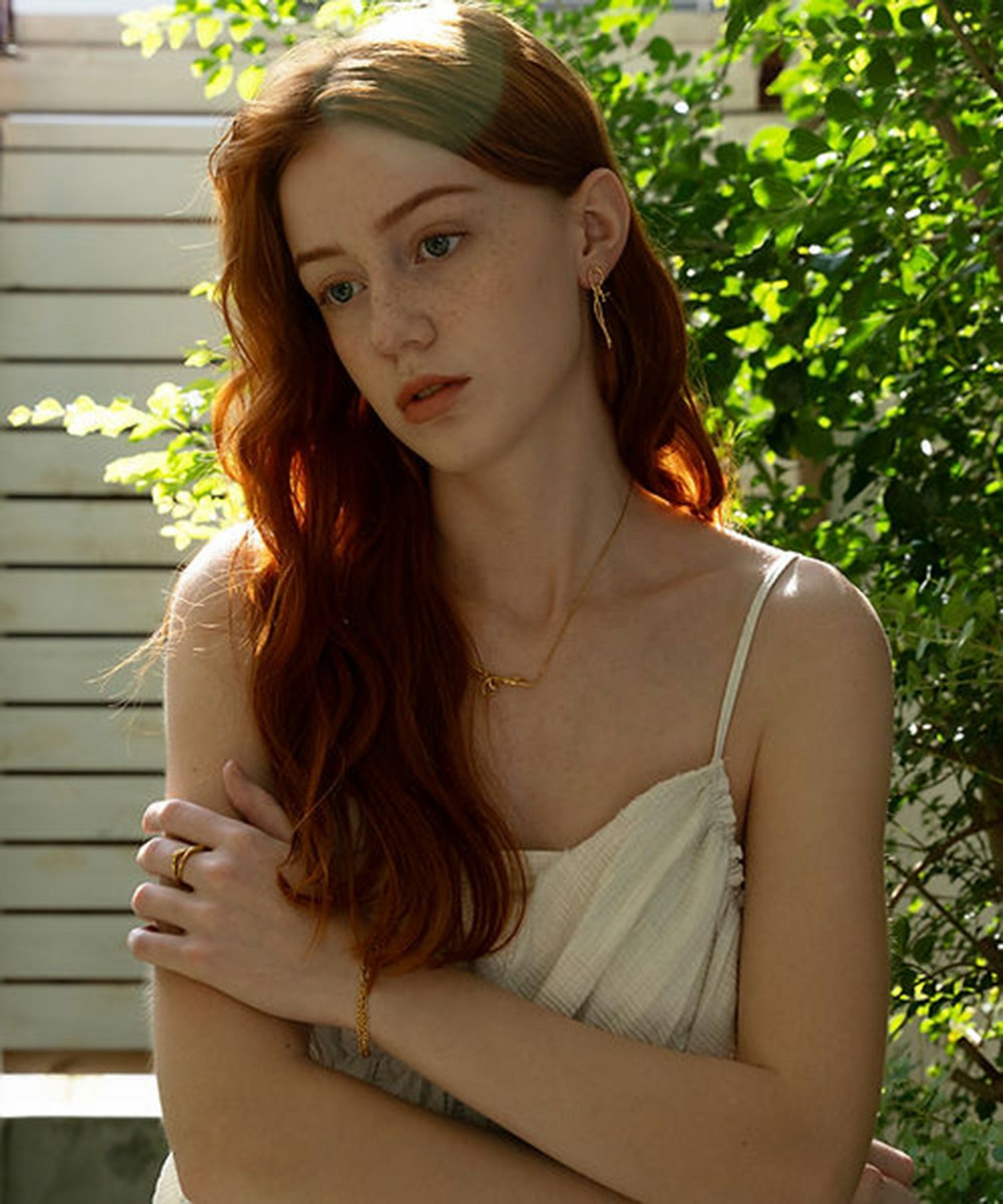 ダブルチェーンサージカルステンレスブレスレット