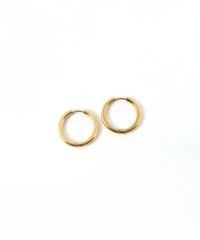 シンプルフープステンレスピアス(M)