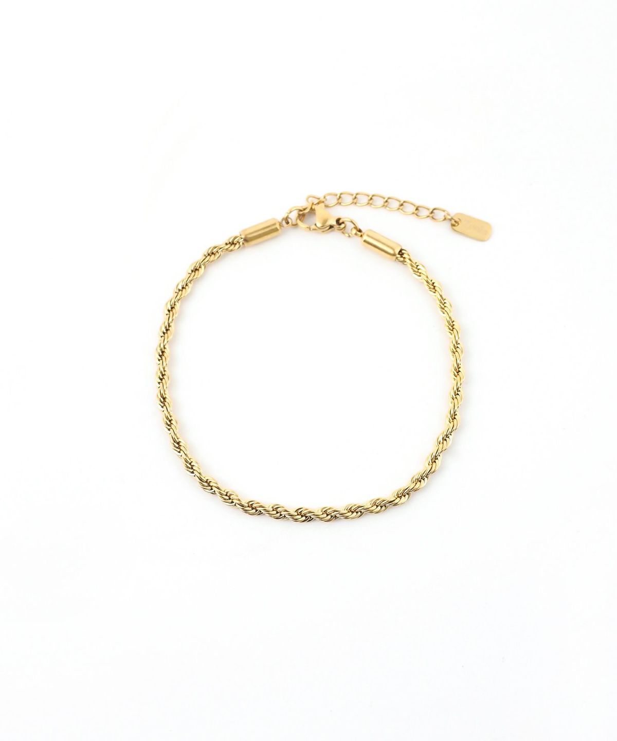 ロープチェーンステンレスブレスレット