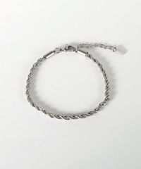 ロープチェーンステンレスブレスレット【Zoule】