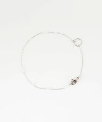 ステーションパール2wayステンレスブレスレット・アンクレット【Zoule】