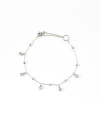 ストーンボール2wayステンレスブレスレット・アンクレット