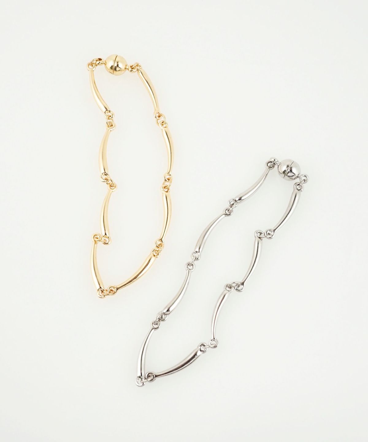 ニュアンスバーマグネットブレスレット