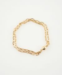 アズキダブルチェーンマグネットブレスレット