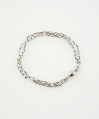 アズキダブルチェーンマグネットブレスレット