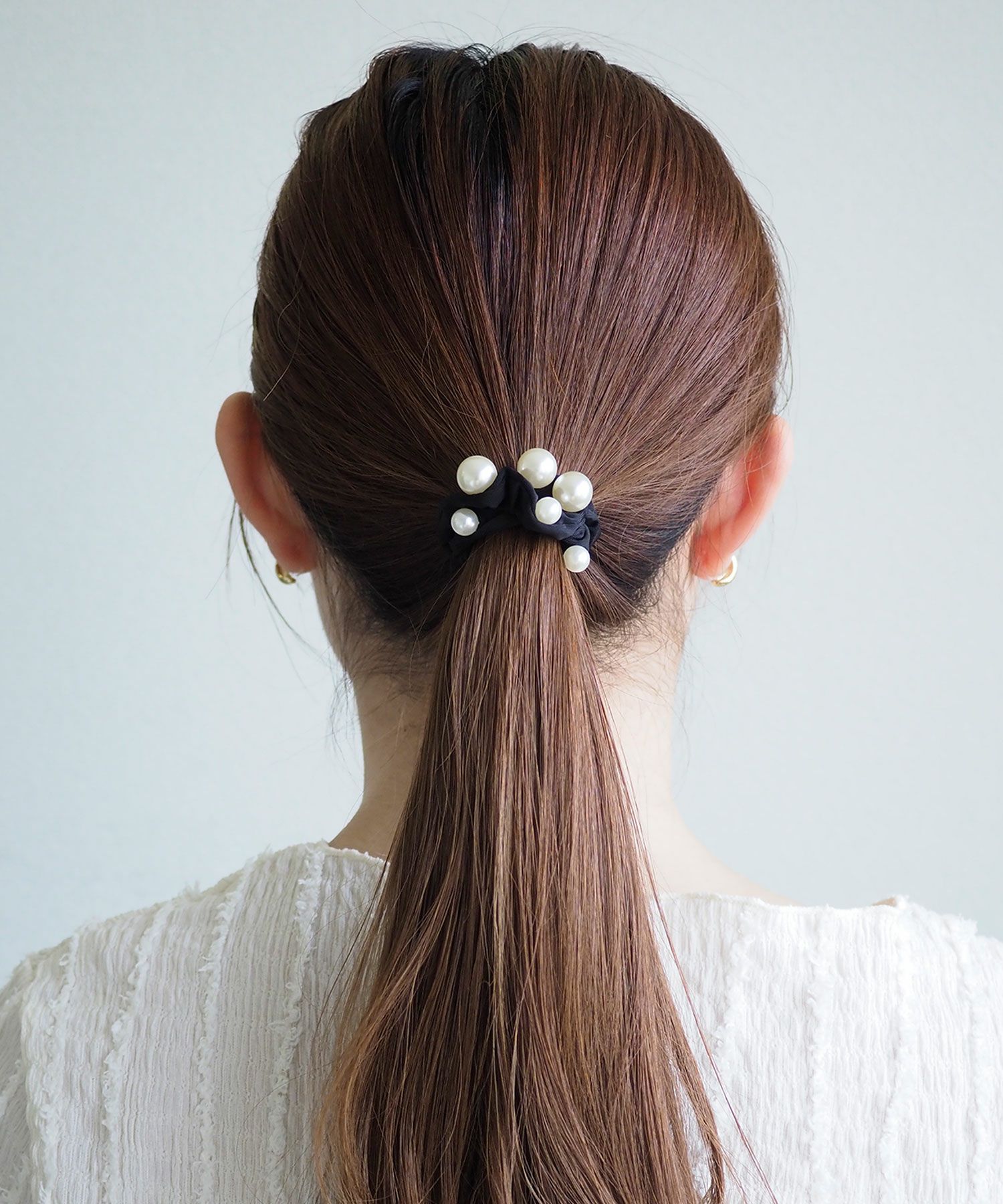 ランダムパールスリムシュシュ