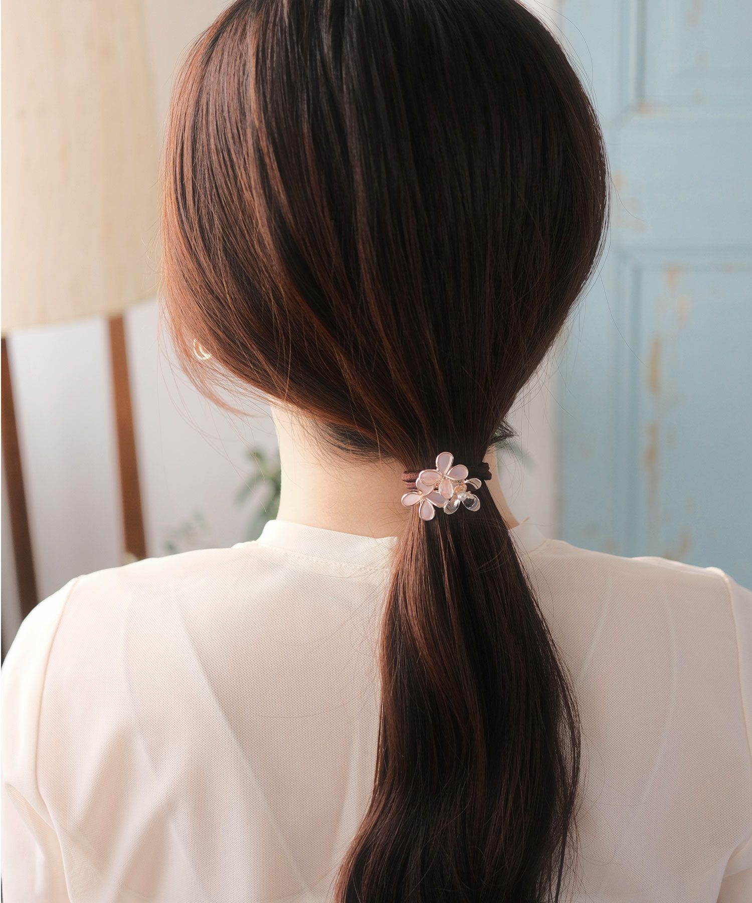 メタルフラワーポニー