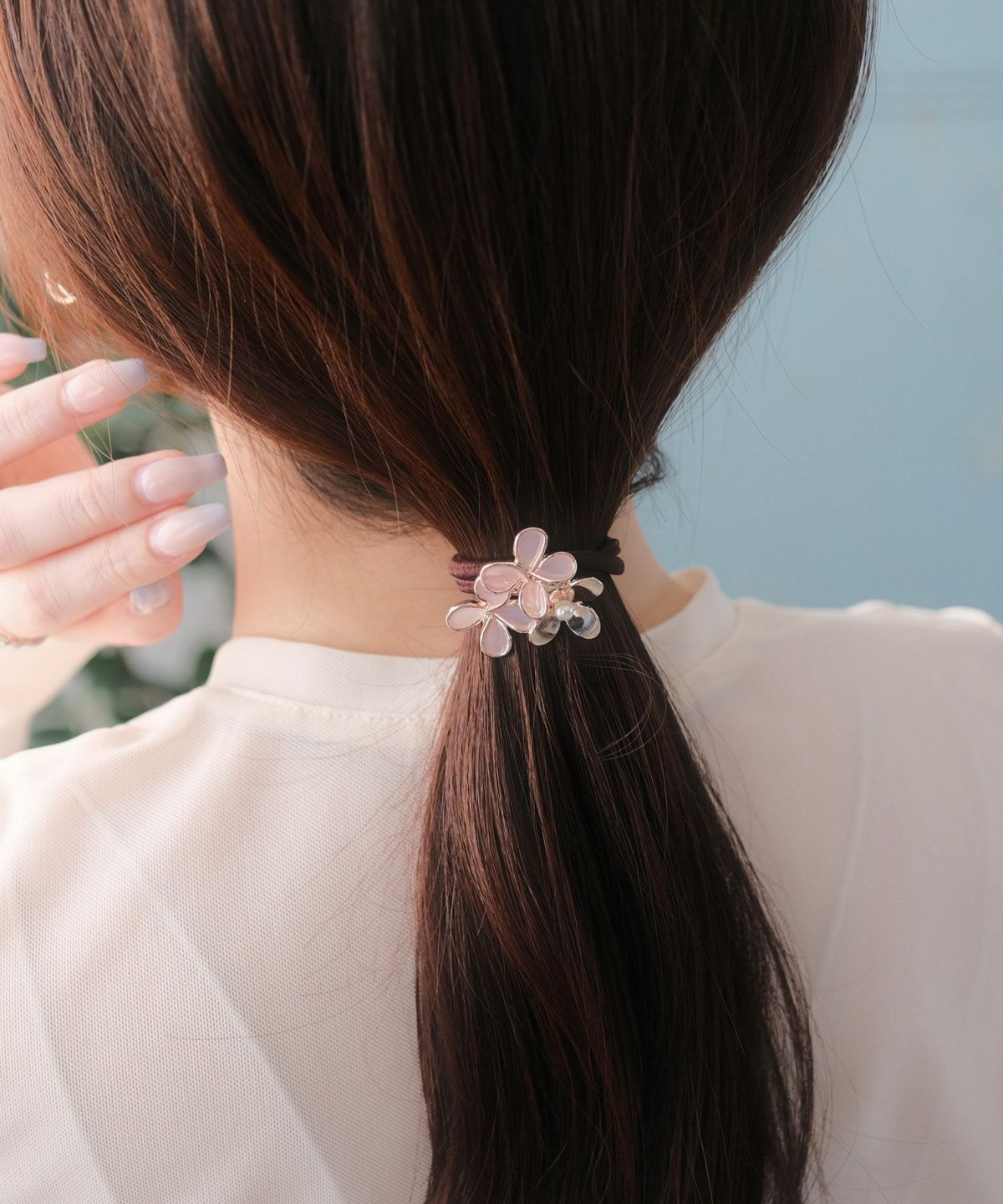 メタルフラワーポニー