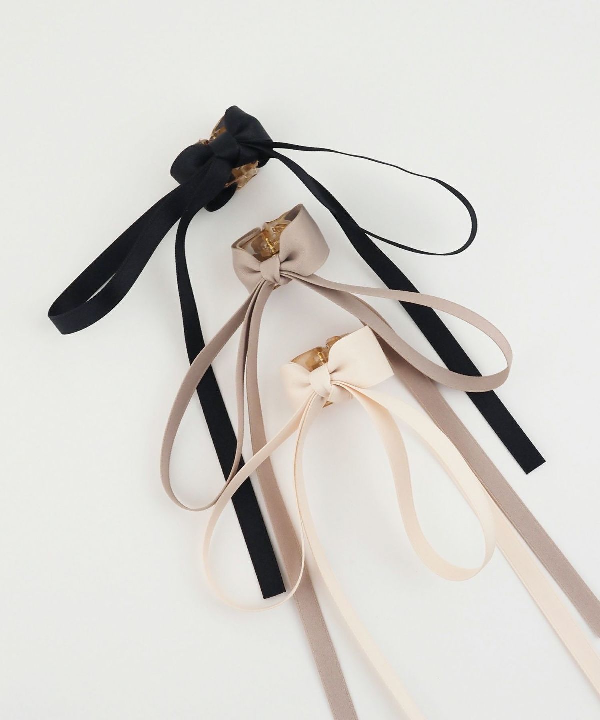 スリムロングリボンクリップ2Pセット