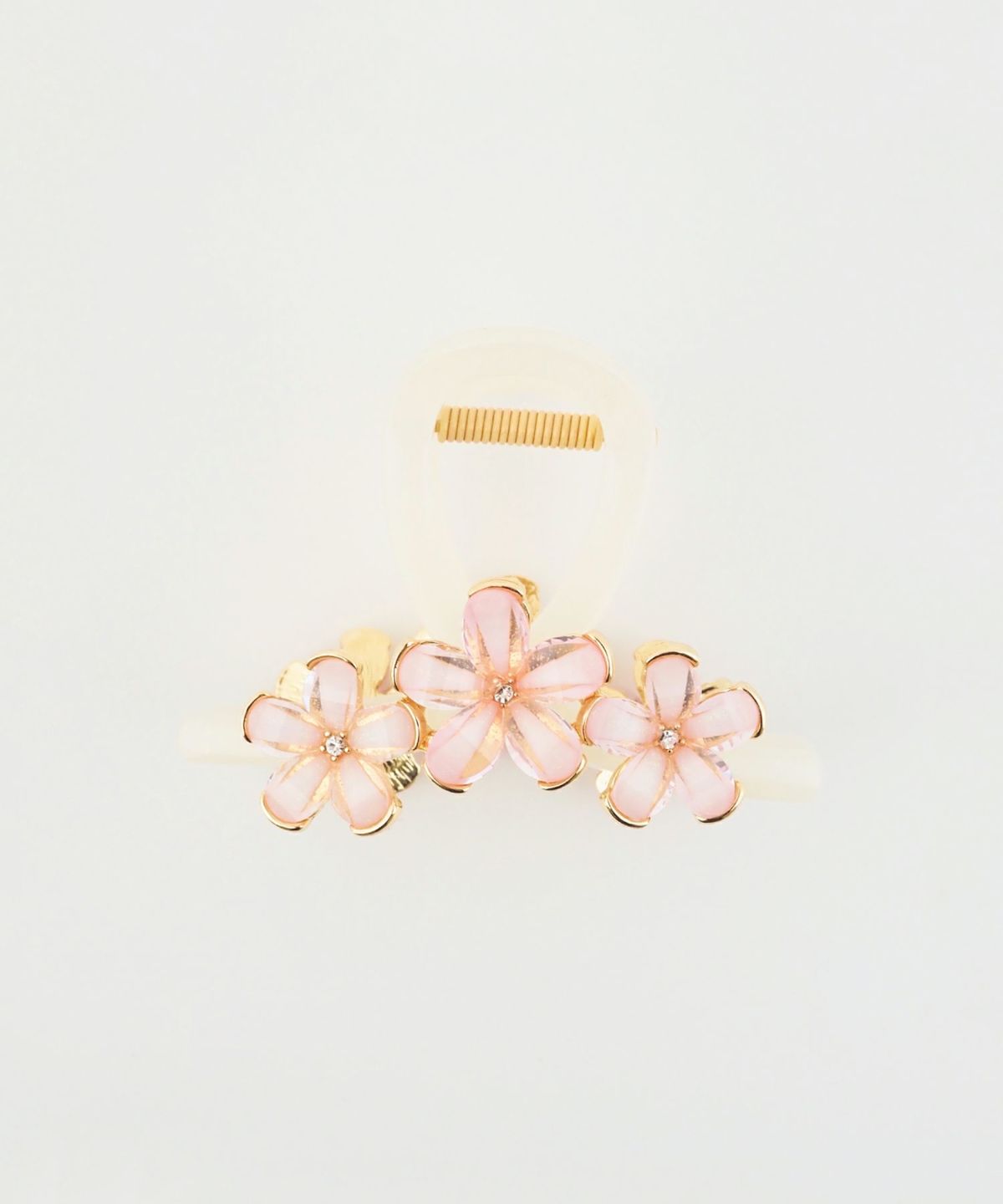 フラワービジューバンスクリップ