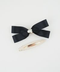 リボンパールクリップセット