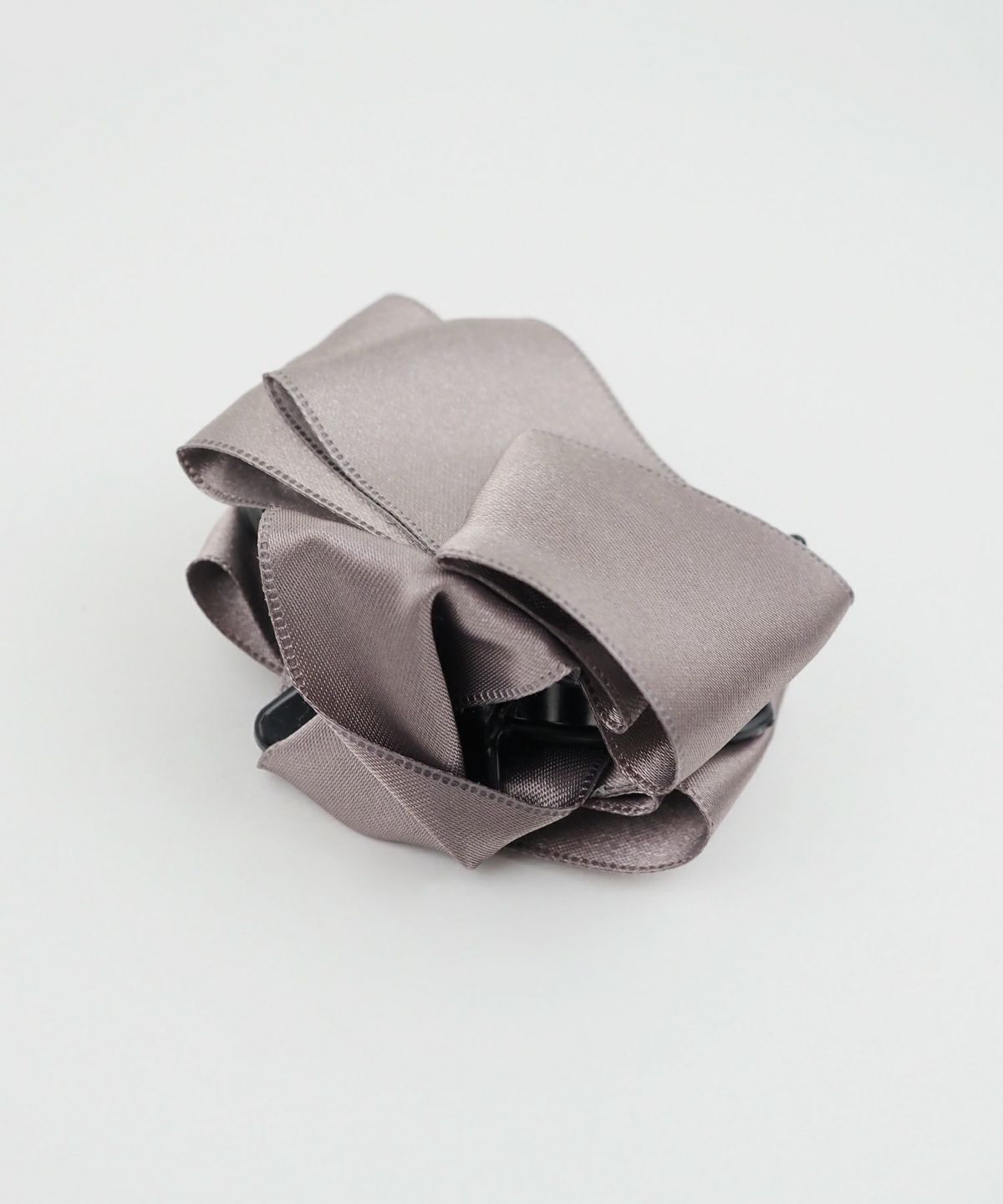 サテンフリルバンスクリップ