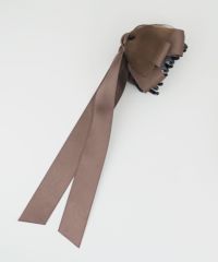 シアーサテンリボンバンスクリップ