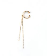 【web限定】[K10]ダブルチェーンイヤーカフ