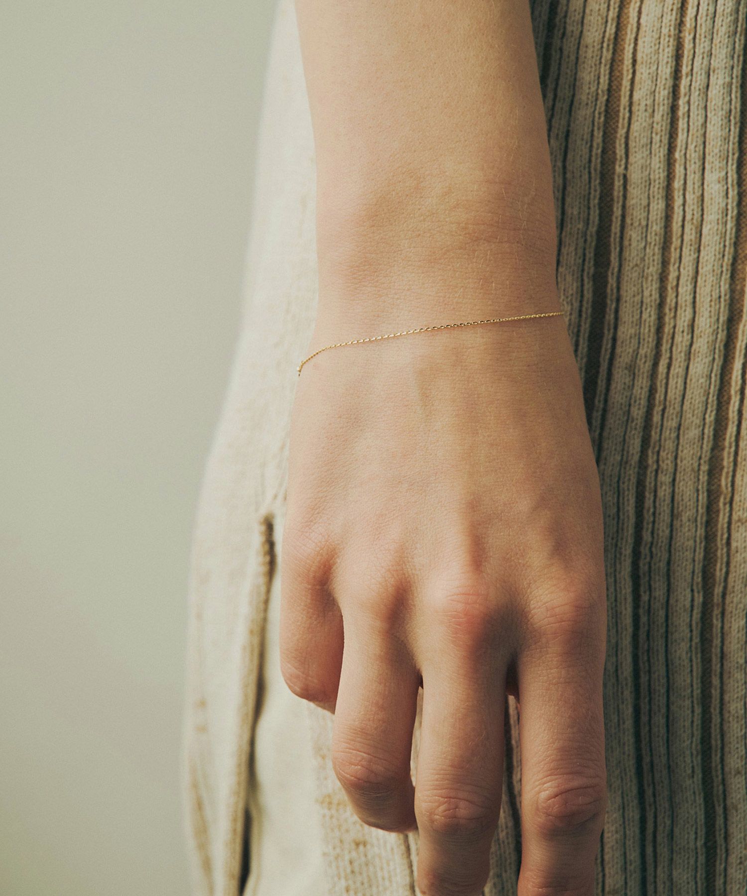 【web限定】[K10]シャインカットチェーンブレスレット