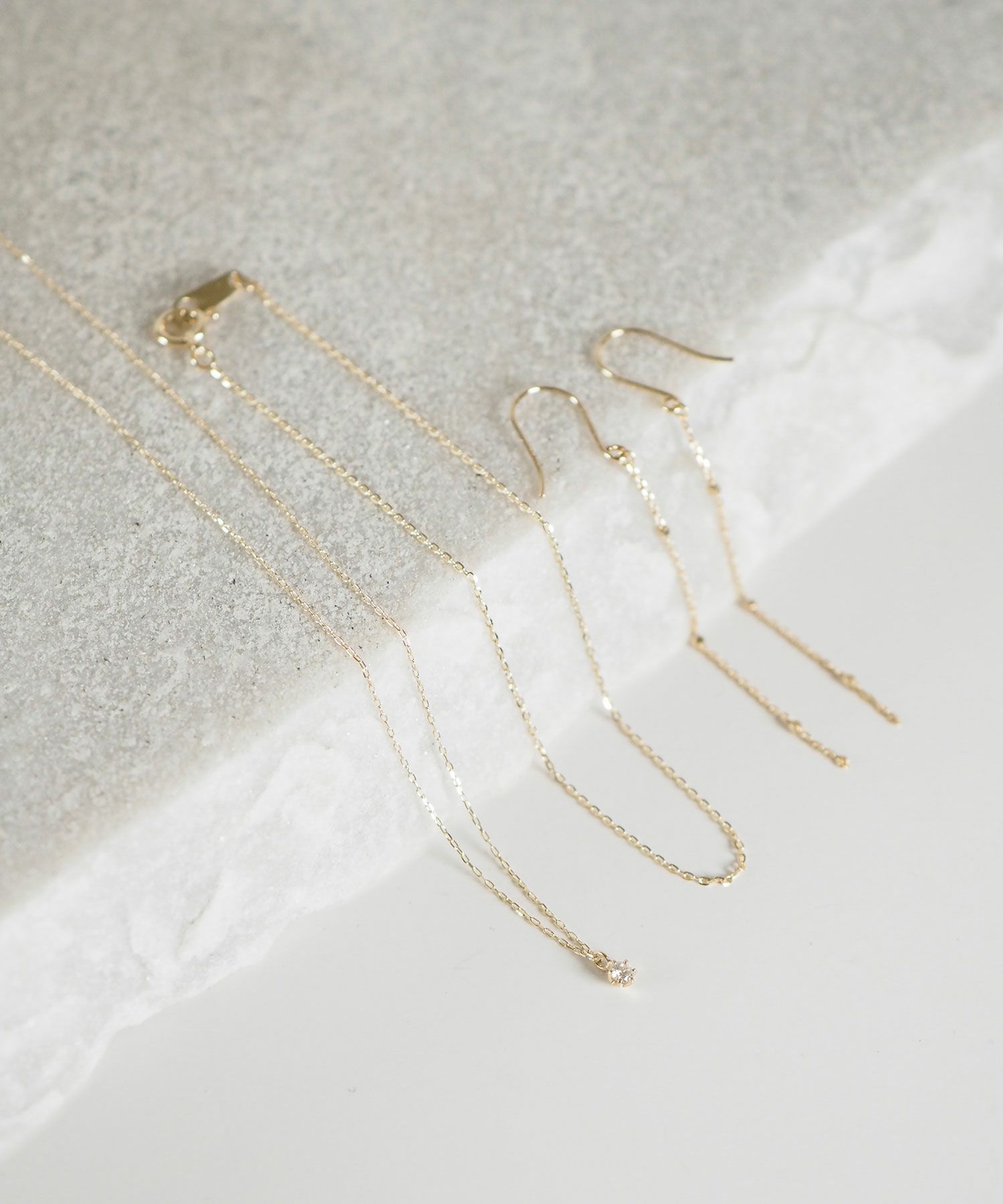 【web限定】[K10]シャインカットチェーンブレスレット