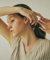 【web限定】[K10]シャインカットチェーンピアス