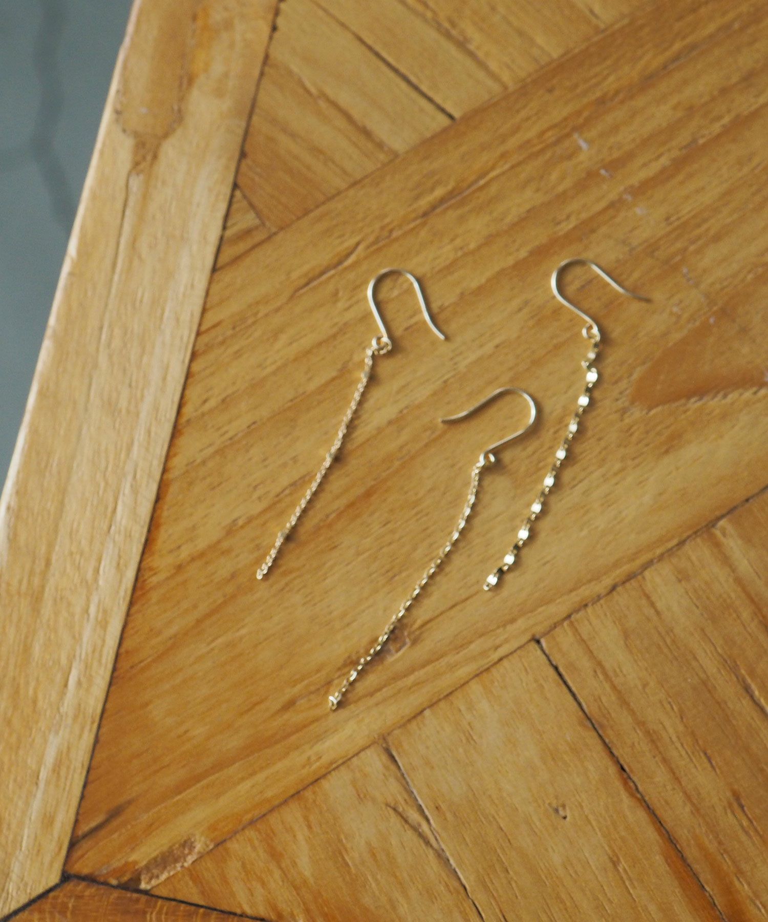 【web限定】[K10]シャインカットチェーンピアス