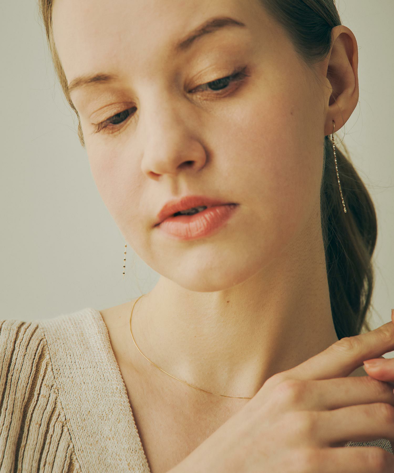 【web限定】[K10]マリーナチェーンピアス