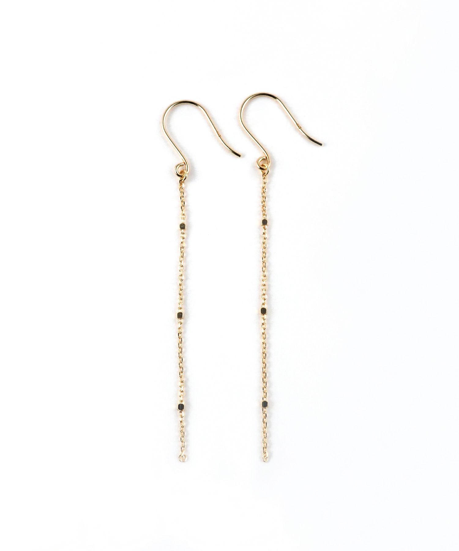 【web限定】[K10]グリッターチェーンピアス