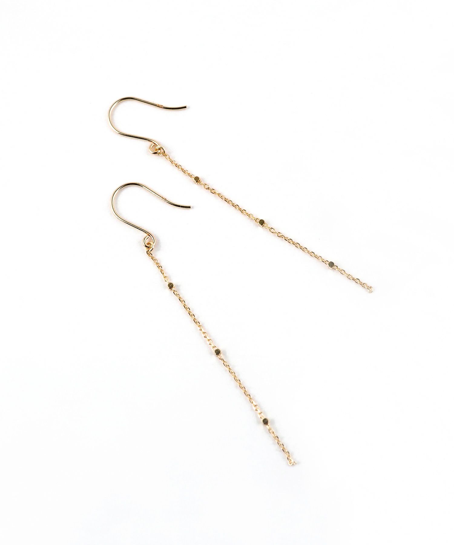 【web限定】[K10]グリッターチェーンピアス