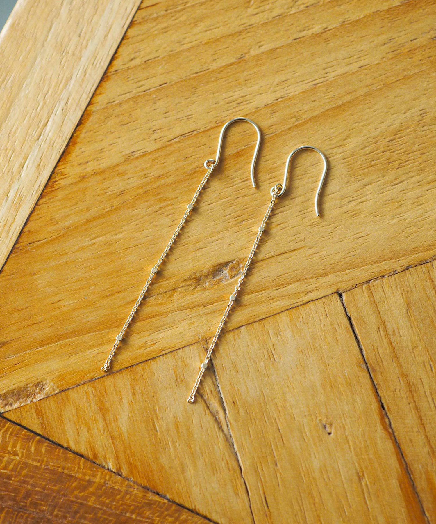 【web限定】[K10]グリッターチェーンピアス