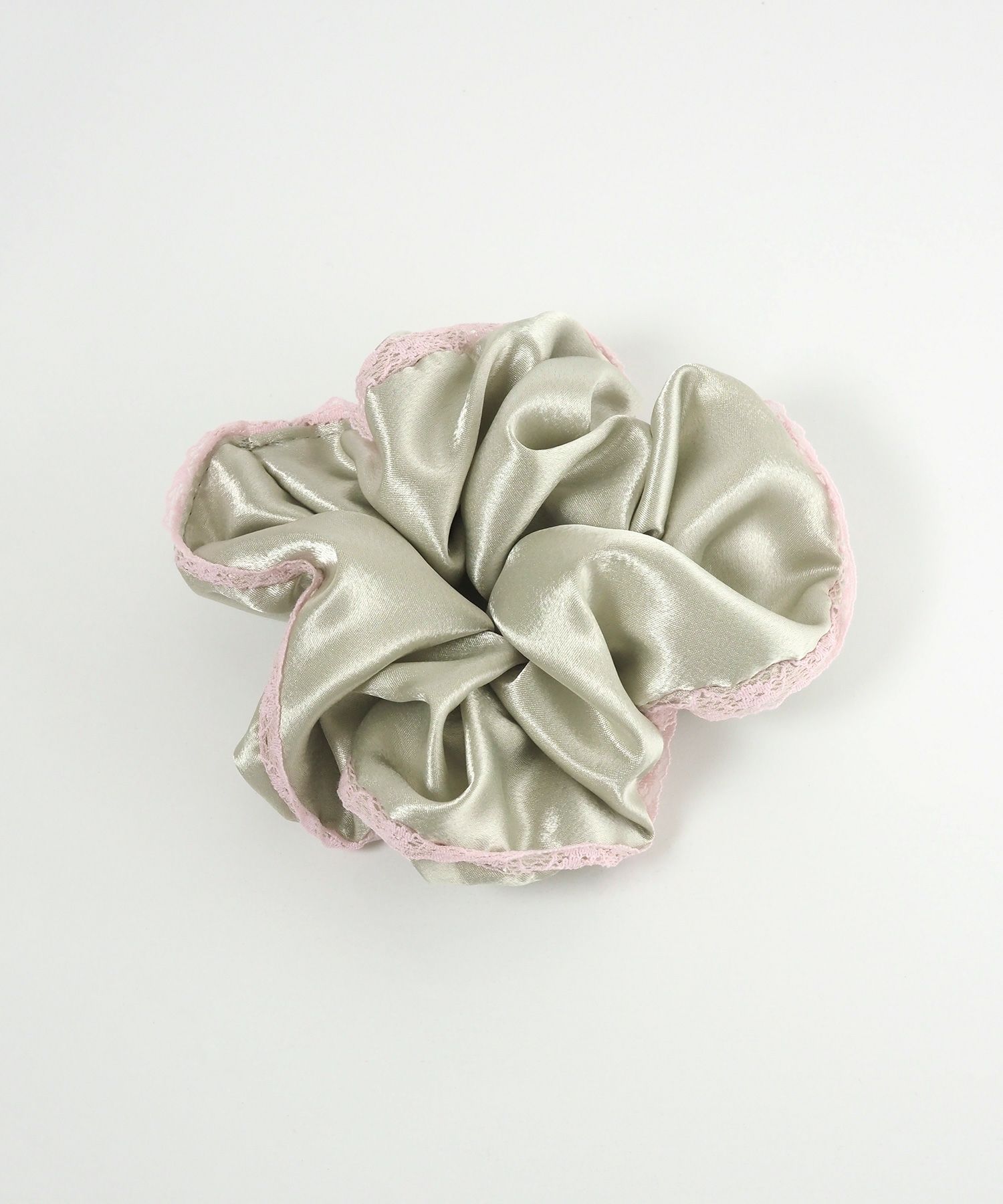 サテンレースシュシュ【nuage】