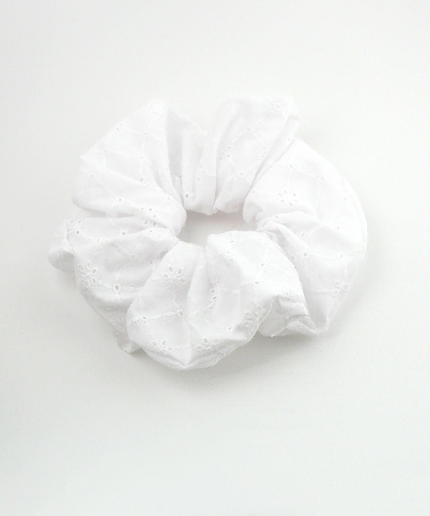 コットンフラワーレースシュシュ【nuage】