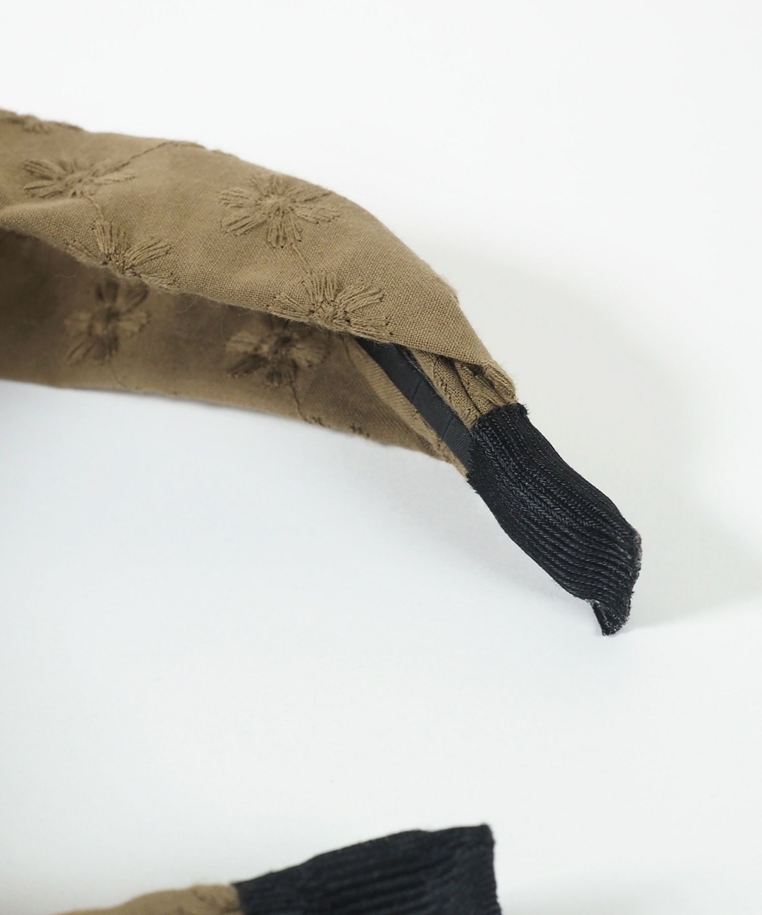 コットンフラワーレースワイドカチューシャ【nuage】