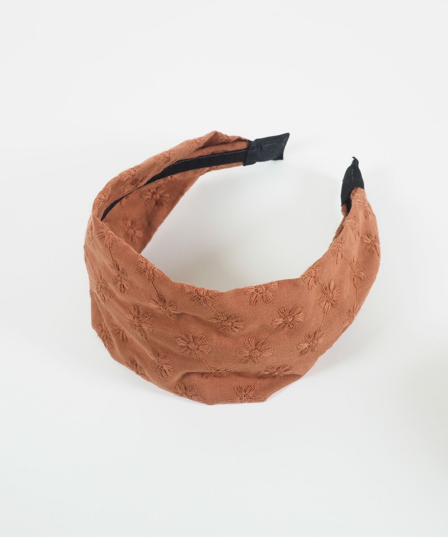 コットンフラワーレースワイドカチューシャ【nuage】