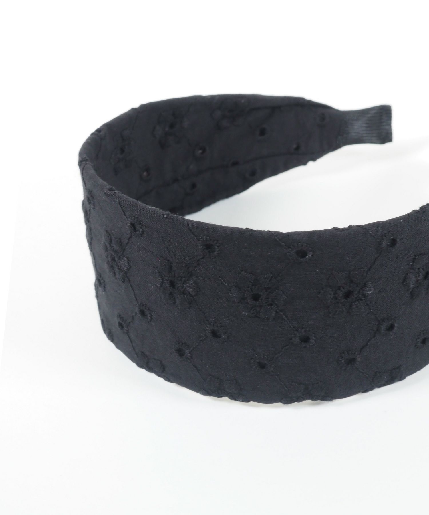 コットンレースワイドカチューシャ【nuage】