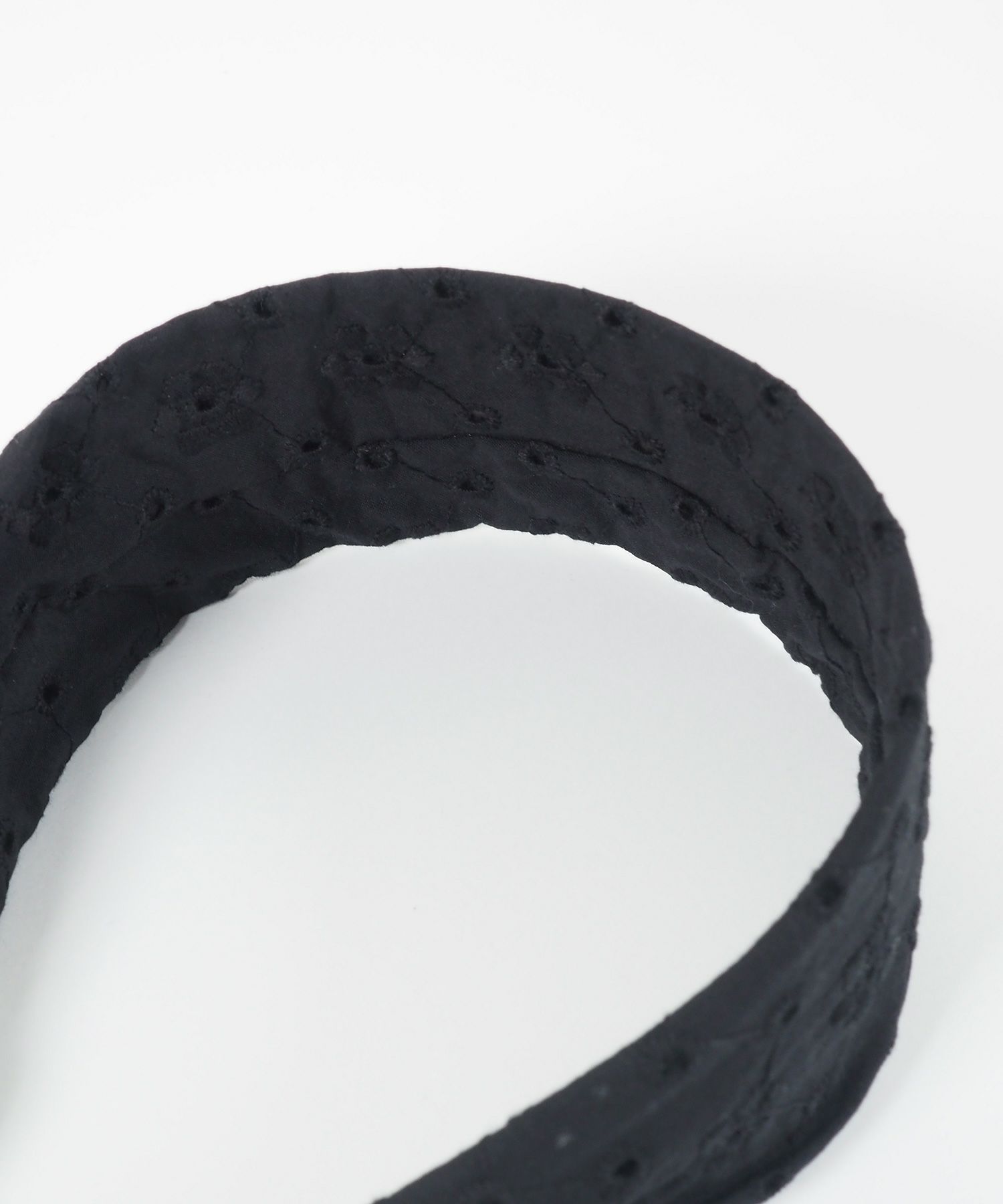 コットンレースワイドカチューシャ【nuage】