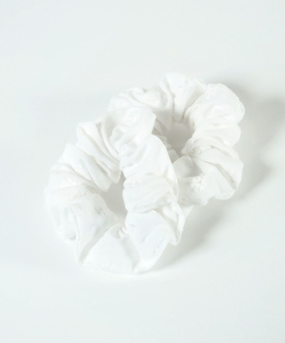 コットンレースミニシュシュ2Pセット【nuage】