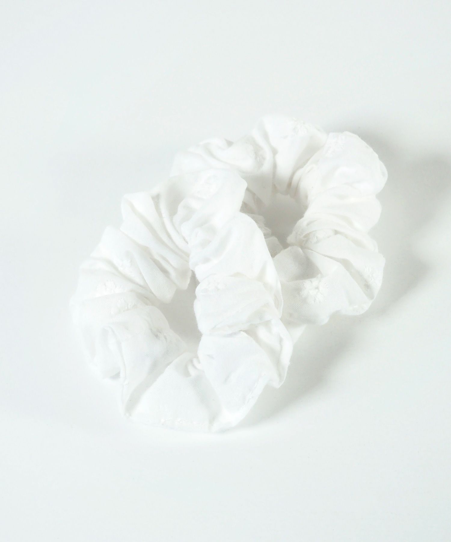 コットンレースミニシュシュ2Pセット【nuage】