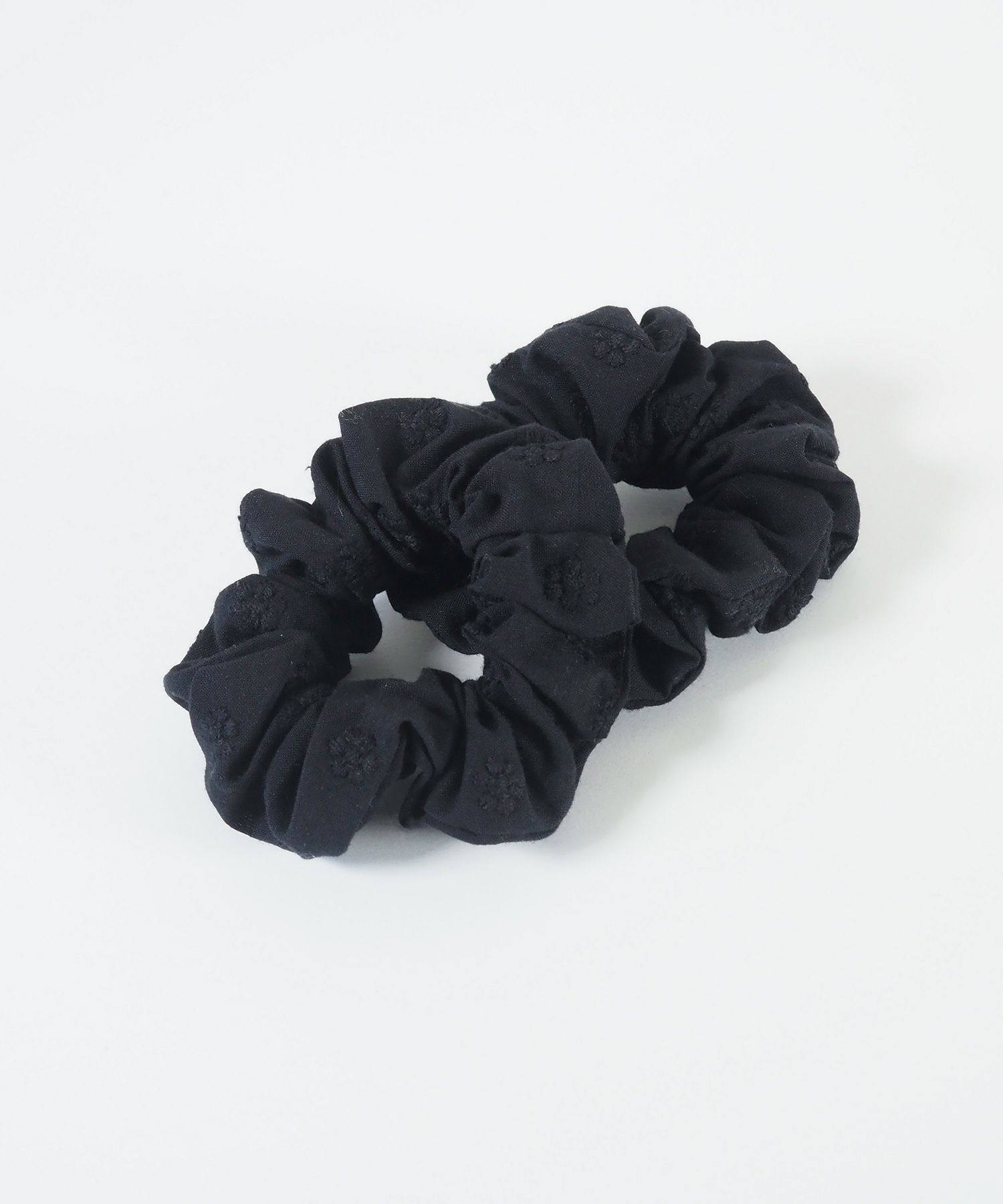 コットンレースミニシュシュ2Pセット【nuage】