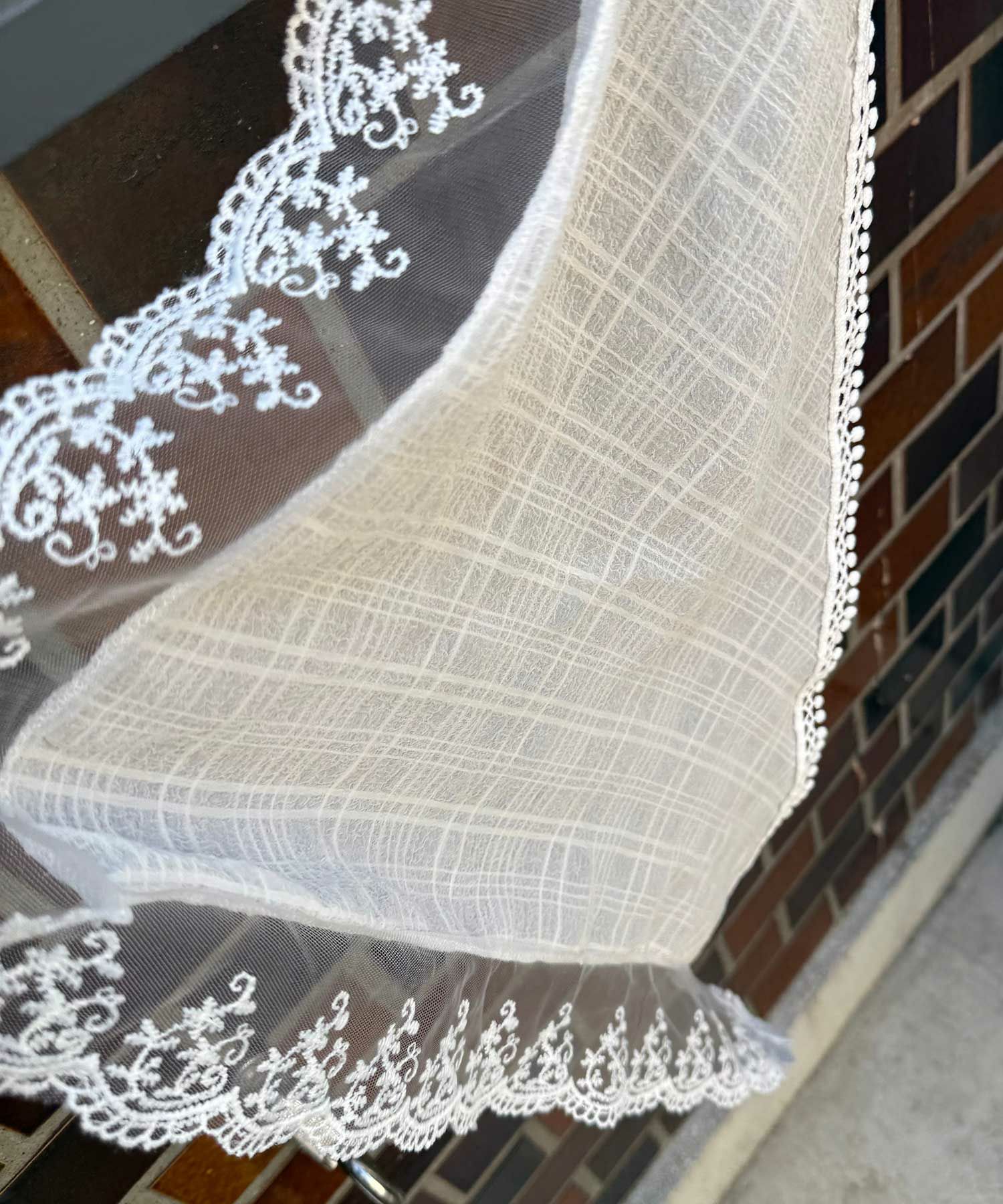 レースチェックバブーシュカ【nuage】