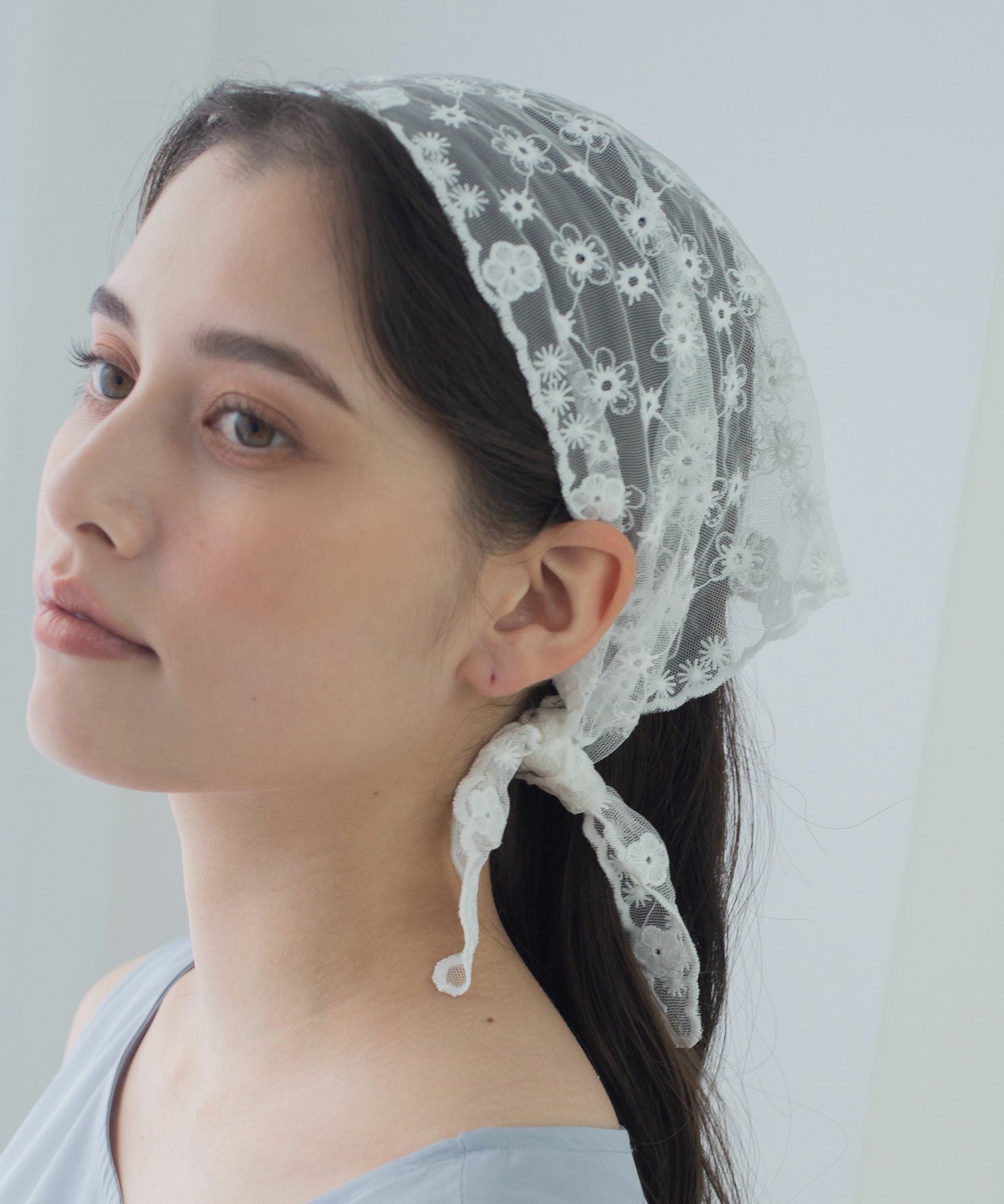 フラワーレースバブーシュカ【nuage】 | 【公式】MUK ONLINE SHOP