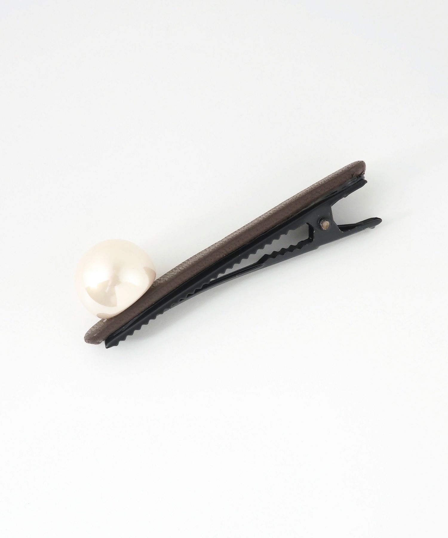 ビッグパールレザークリップ2Pセット【nuage】