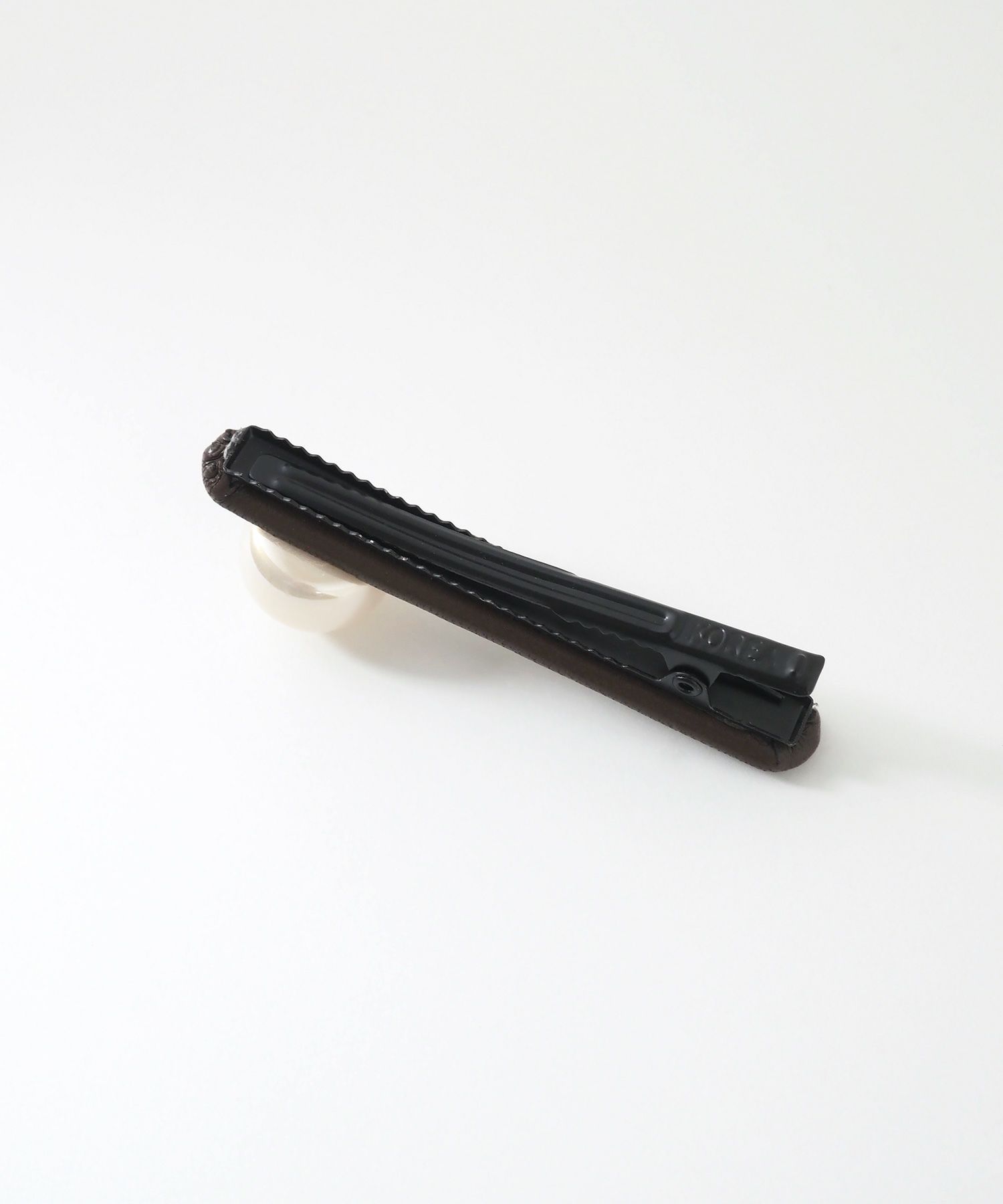 ビッグパールレザークリップ2Pセット【nuage】