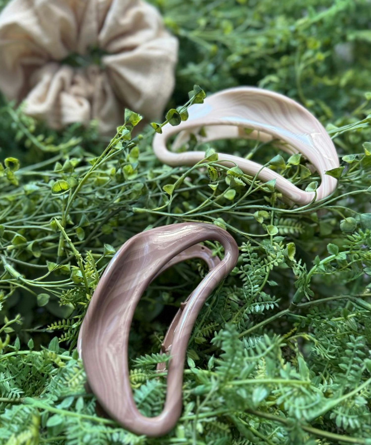 ウッド調バンスクリップ【nuage】