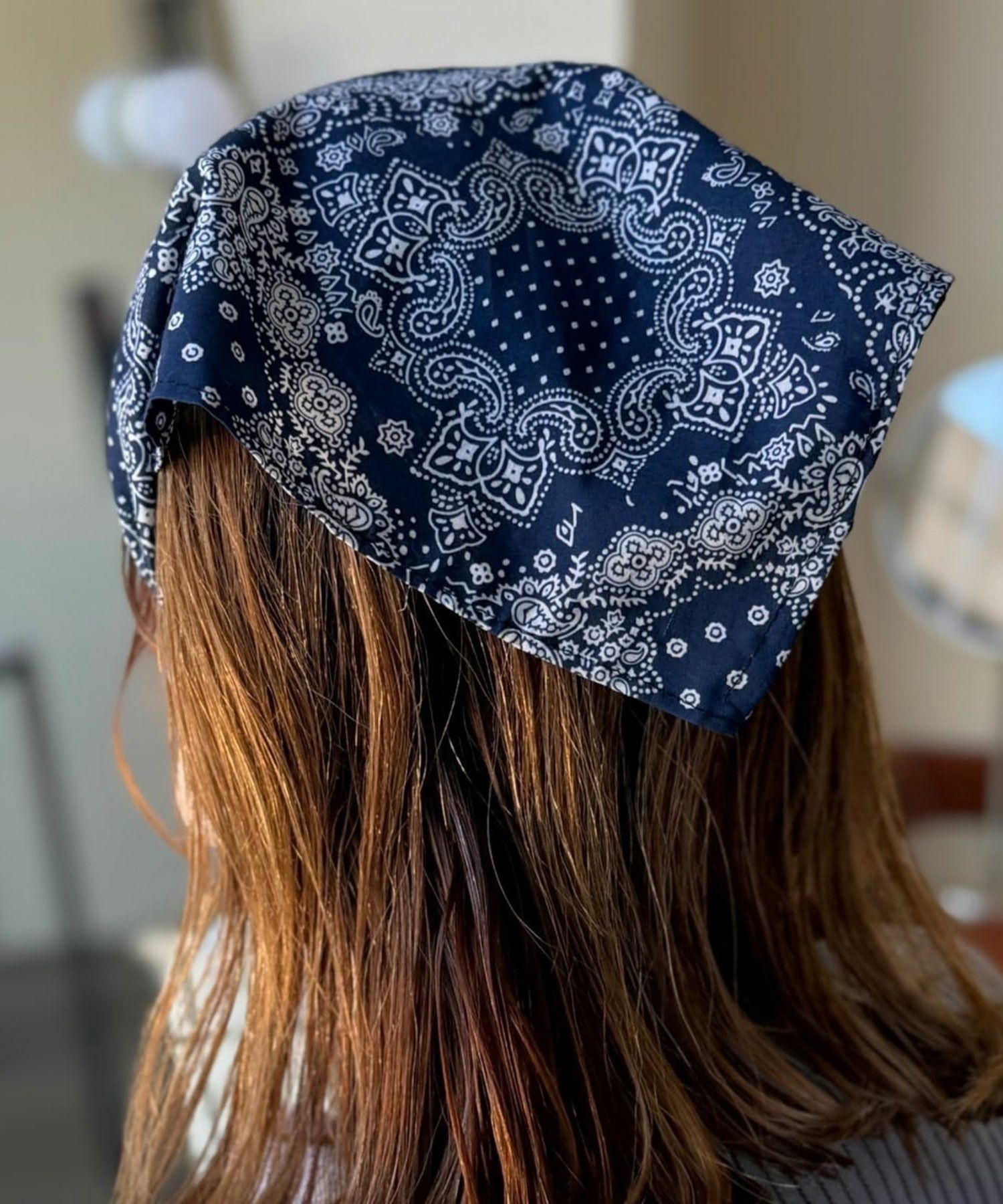 ペイズリー柄2wayスカーフターバン【nuage】