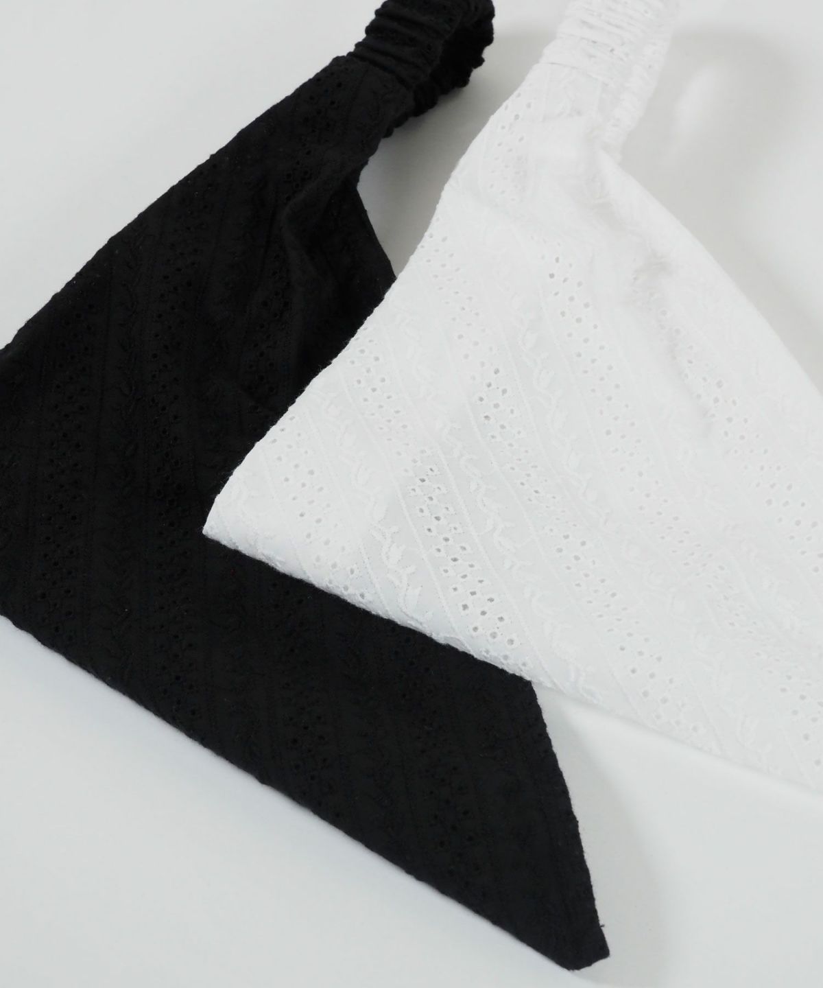 コットンレース2wayスカーフターバン【nuage】