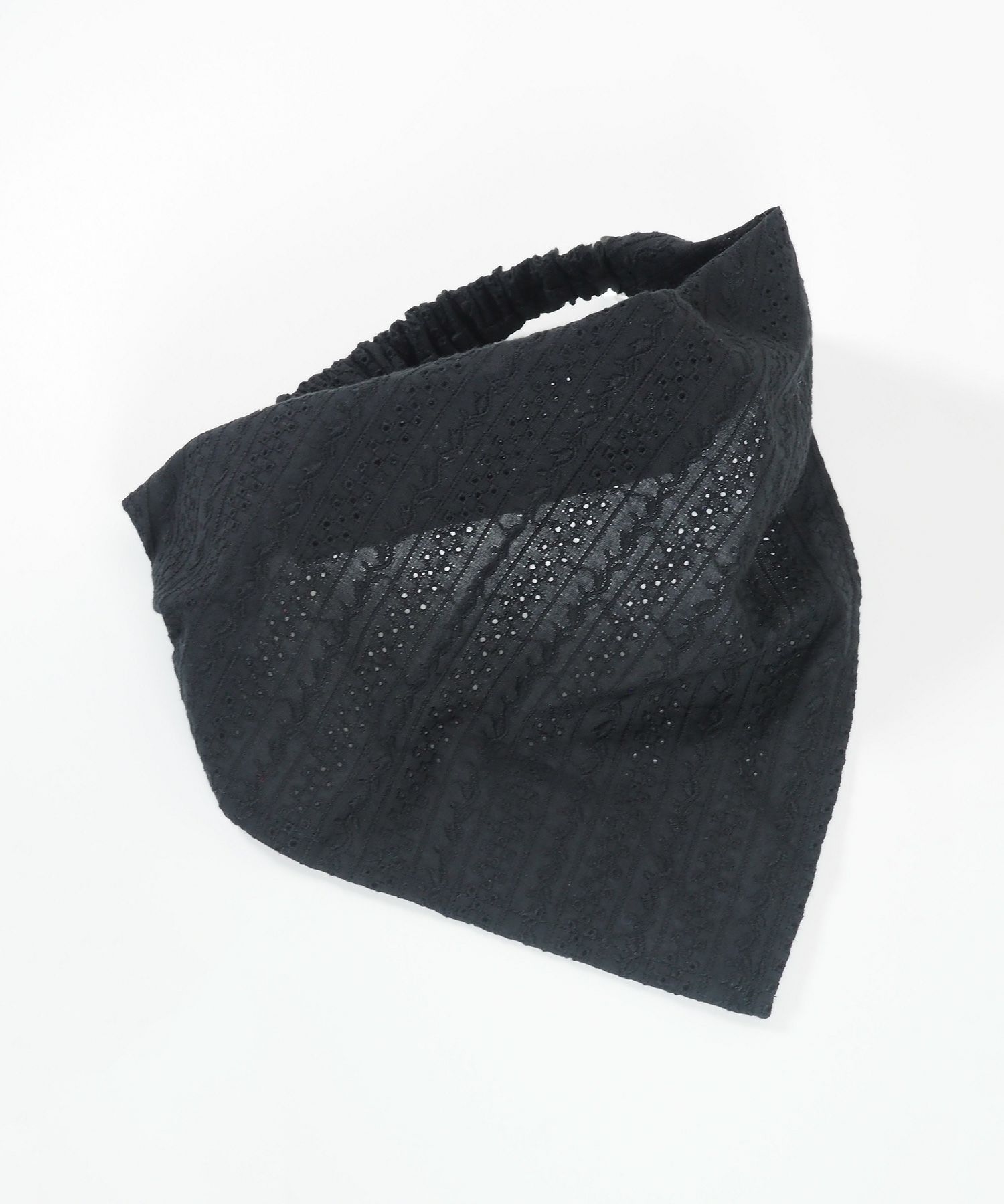 コットンレース2wayスカーフターバン【nuage】